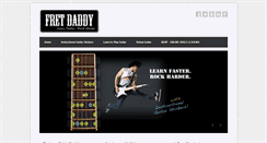 Desktop Screenshot of fretdaddy.com